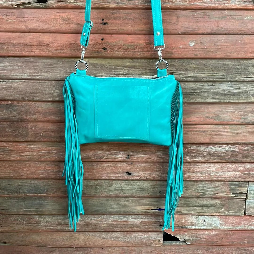 014 Patsy - B&W Speckle w/ Turquoise Matrix