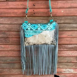 032 Patsy - Brindle w/ Turquoise Matrix