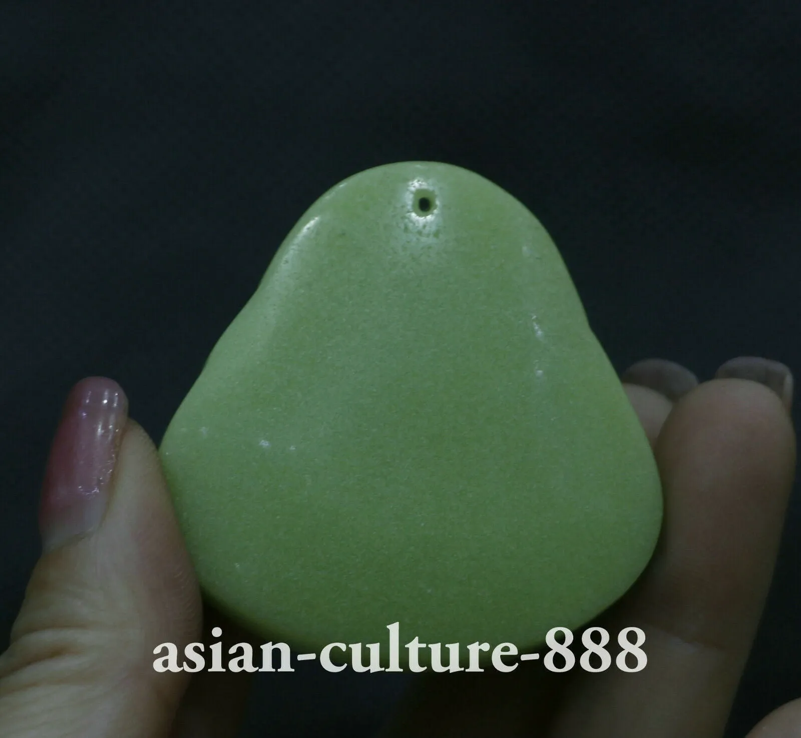 10% OFF- Certified Natural Jadeite Emerald A*Jade HandCarved Blessing Happy Buddha Pendant《Grade A》A1940