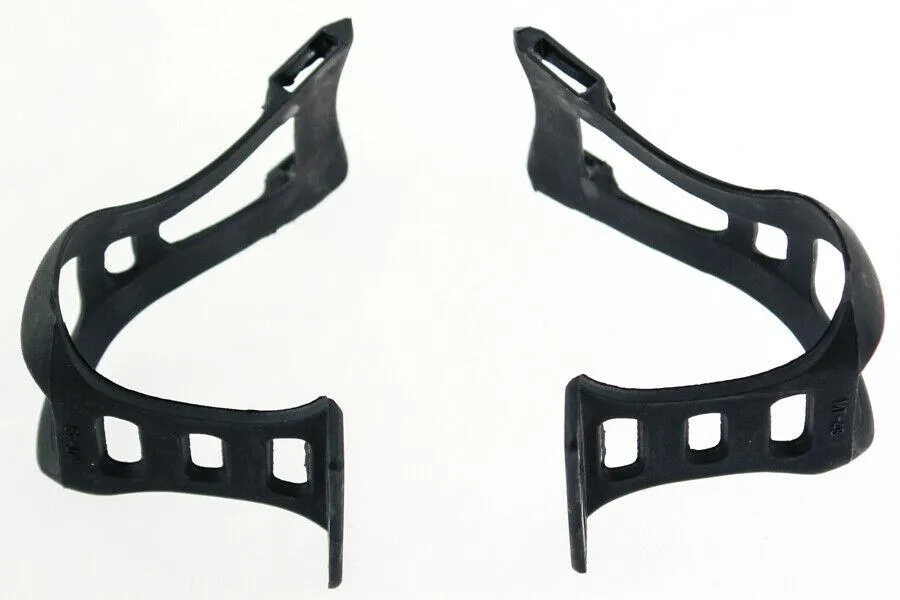 10 QTY Road Mountain Bike Bicycle Small Pedal Toe Clips & Strap Set Pair Sm NEW