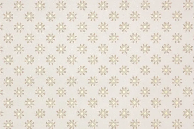 1950s Geometric Vintage Wallpaper