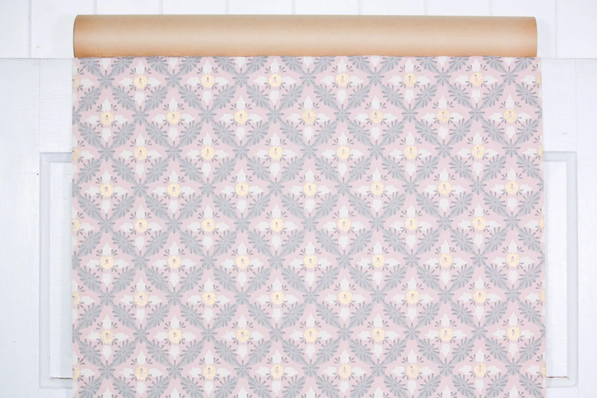1950s Geometric Vintage Wallpaper