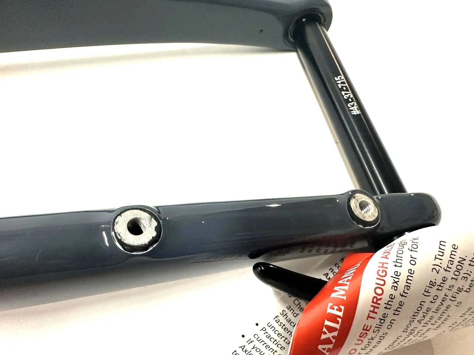 2017 Raleigh RXM Reynolds 56cm Rim 700c Cyclocross Bike Frame Carbon Fork New