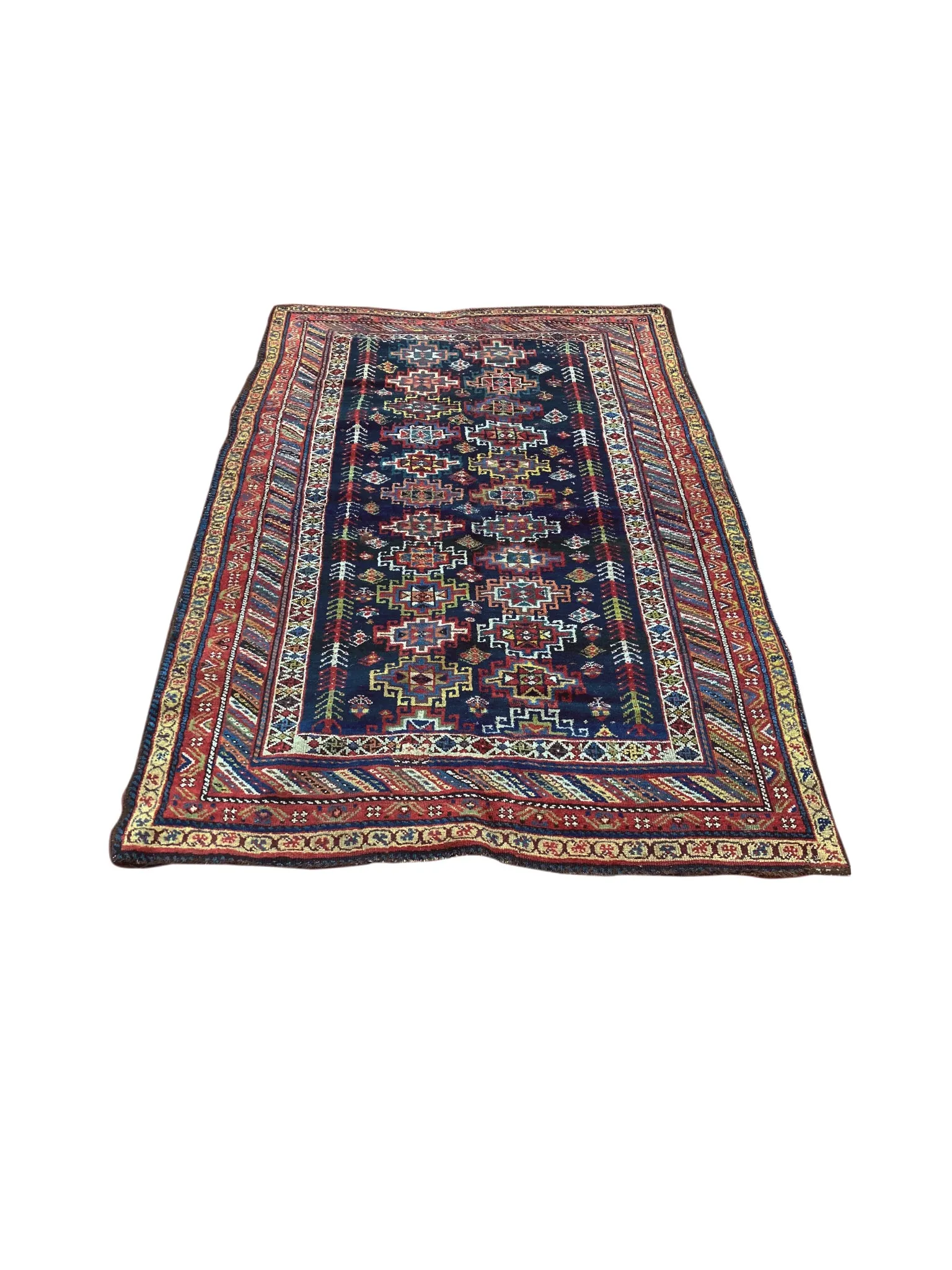 20th Century Kurdish Area Rug - 90" x 55"