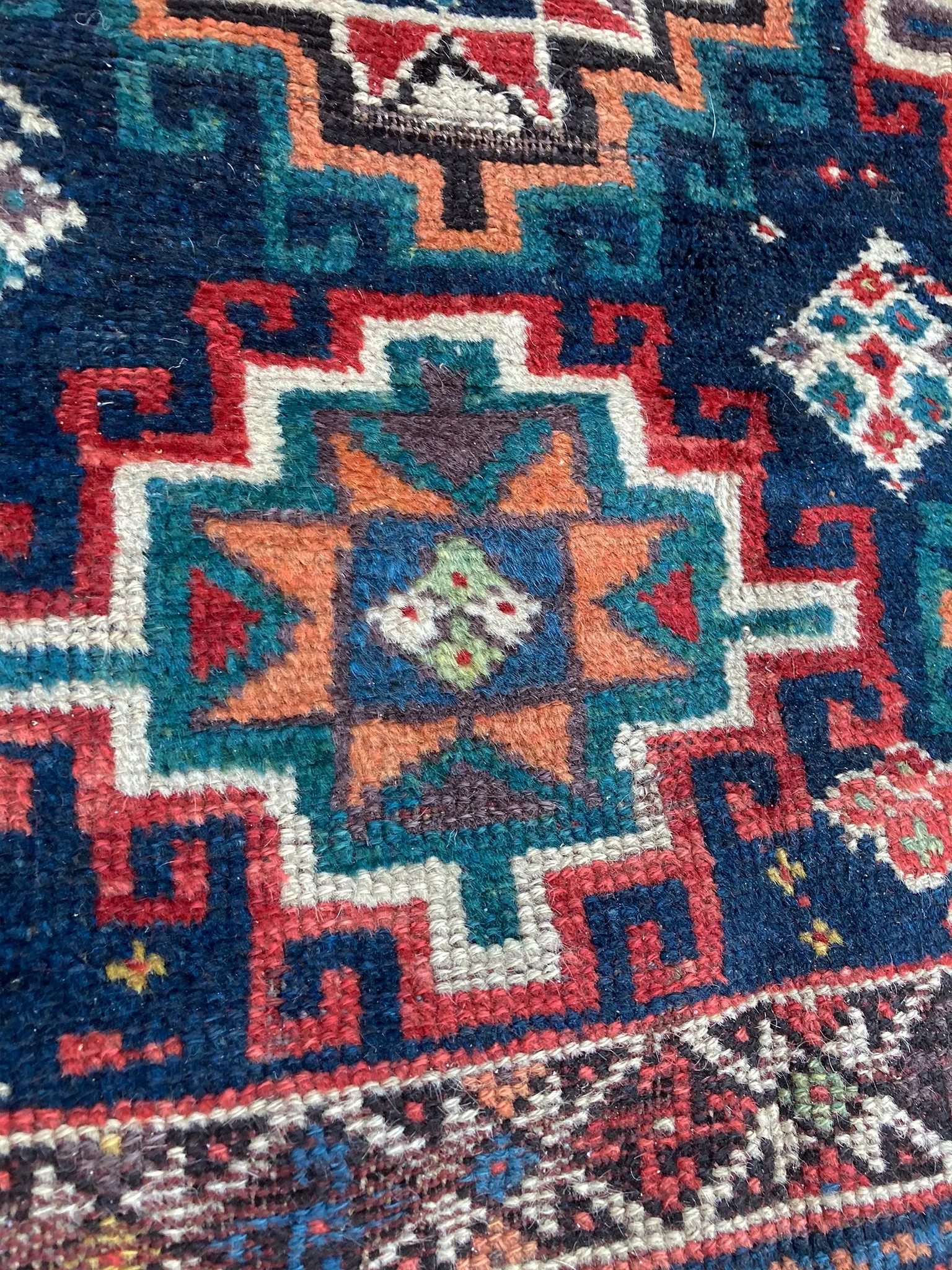 20th Century Kurdish Area Rug - 90" x 55"