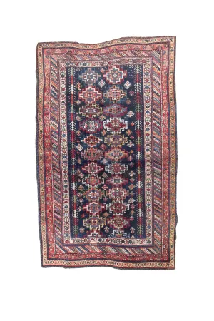 20th Century Kurdish Area Rug - 90" x 55"