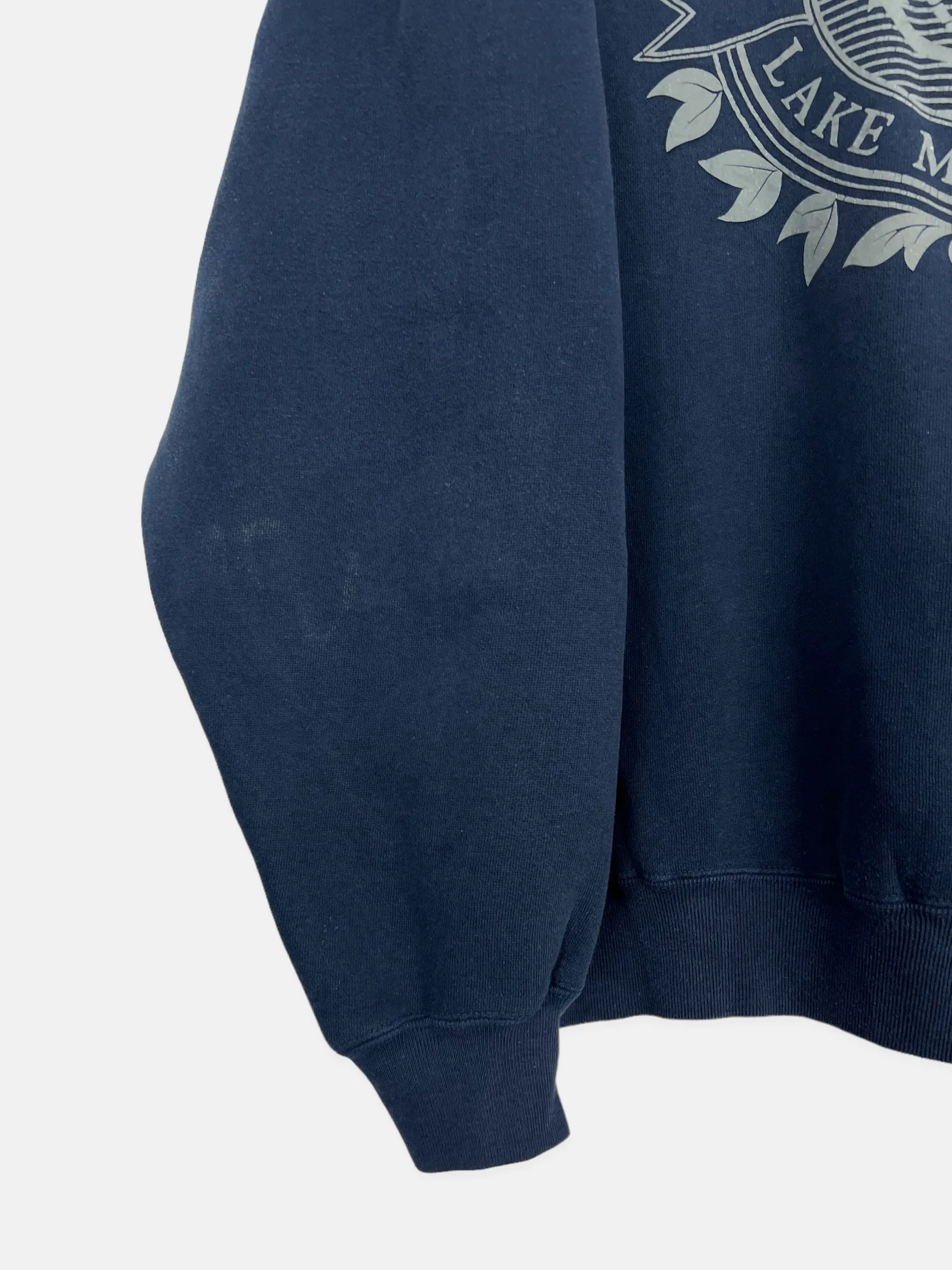 90's Badger Lake Michigan Vintage Sweatshirt Size M-L