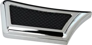 Accutronix FLBP-IC Instigator Rear Brake Pedal Cover - Chrome