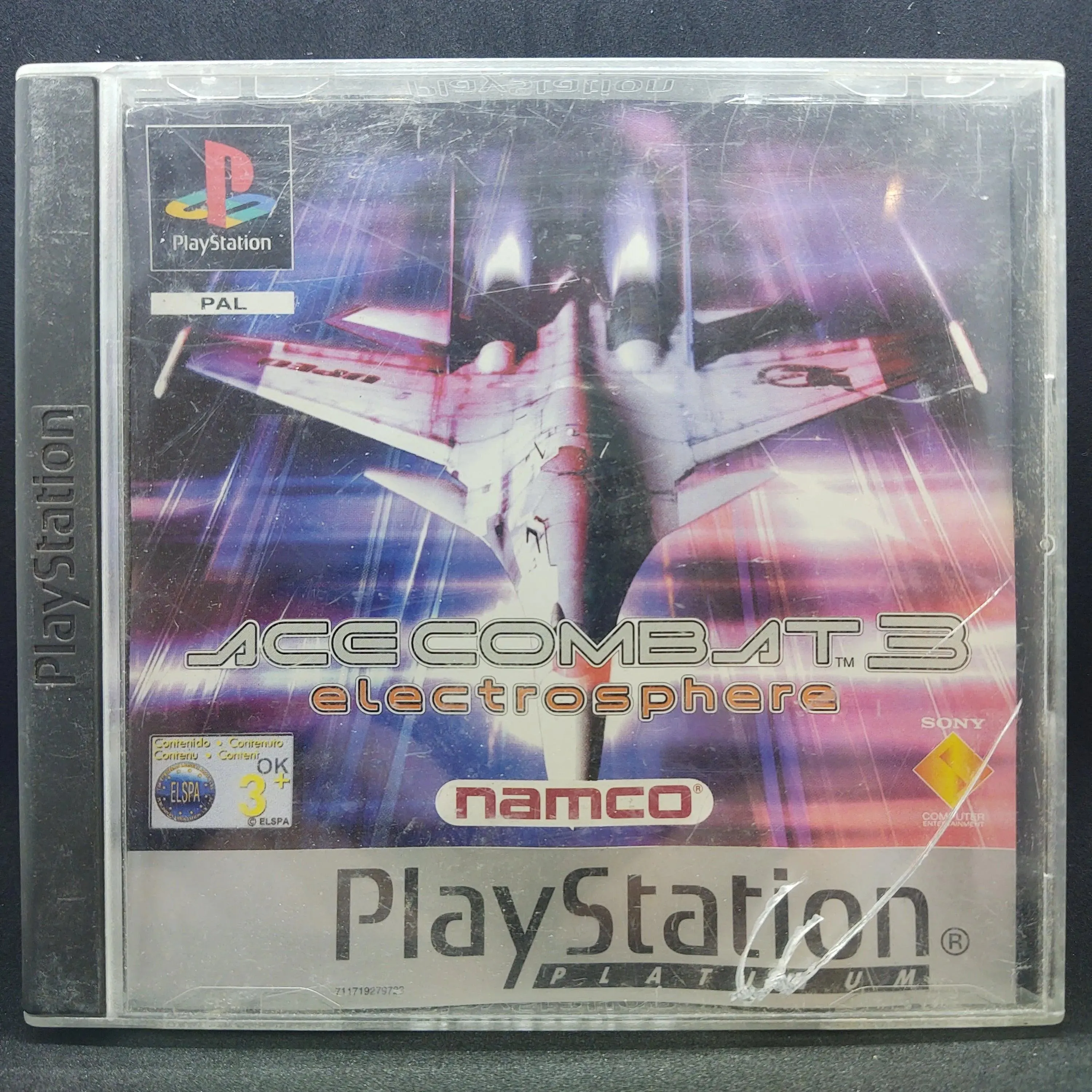 Acecombat 3 (Platinum) (kosmetiske fejl) (u. manual)