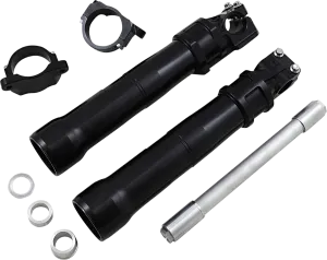 Alloy Art 49LLFL-2ABS 49mm Lower Legs - Black Anodized