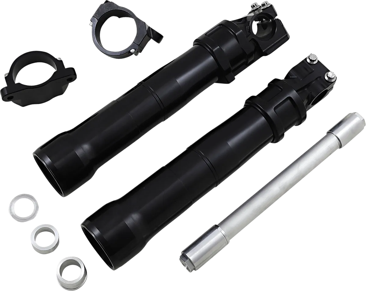 Alloy Art 49LLFL-2ABS 49mm Lower Legs - Black Anodized