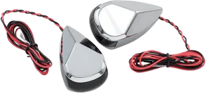 Alloy Art MRL-2C LED Turn Signal - Chorme Smoke/Red Lens