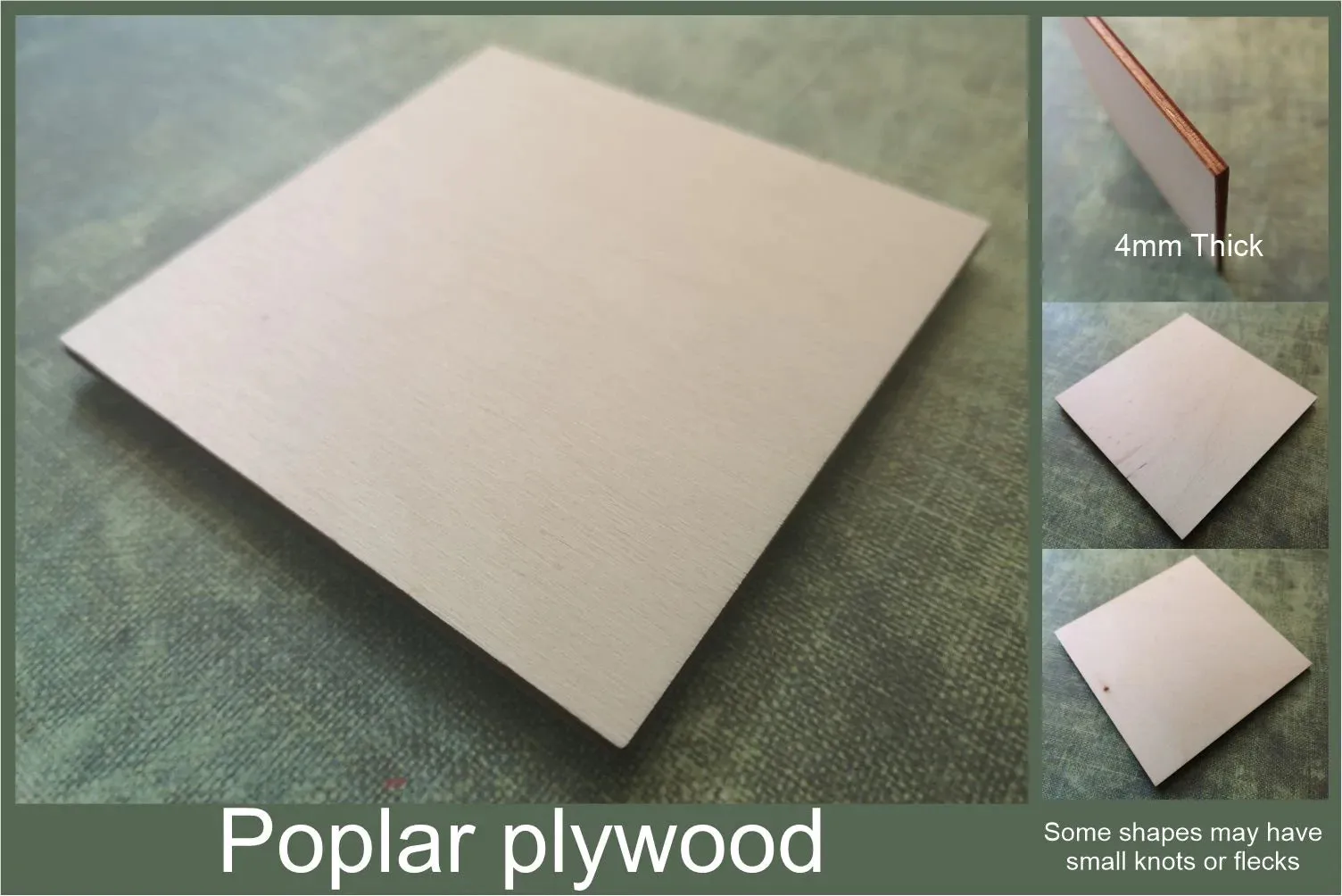 Anglesey wooden craft cut out - plywood