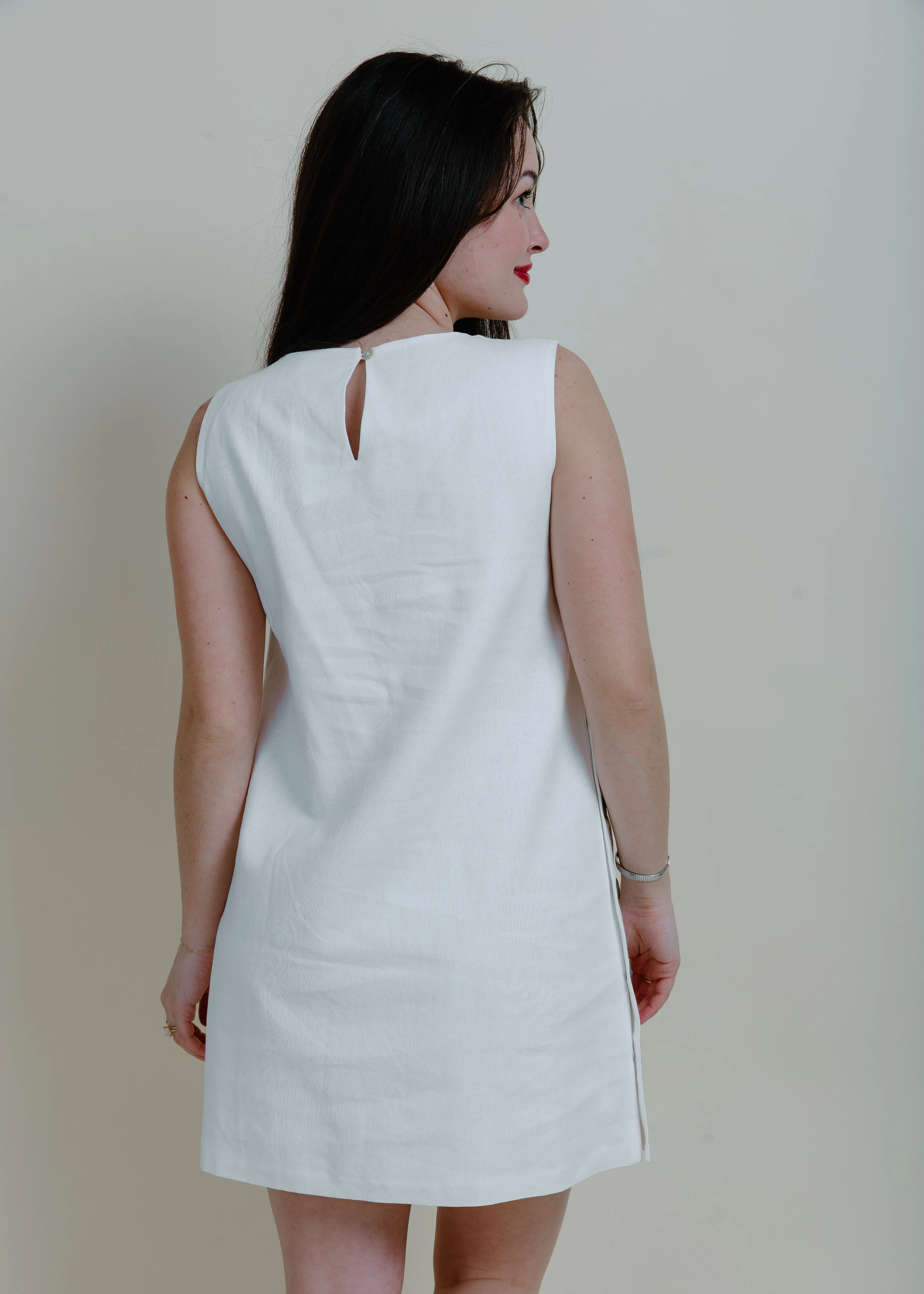 Annabella Mini Dress - White
