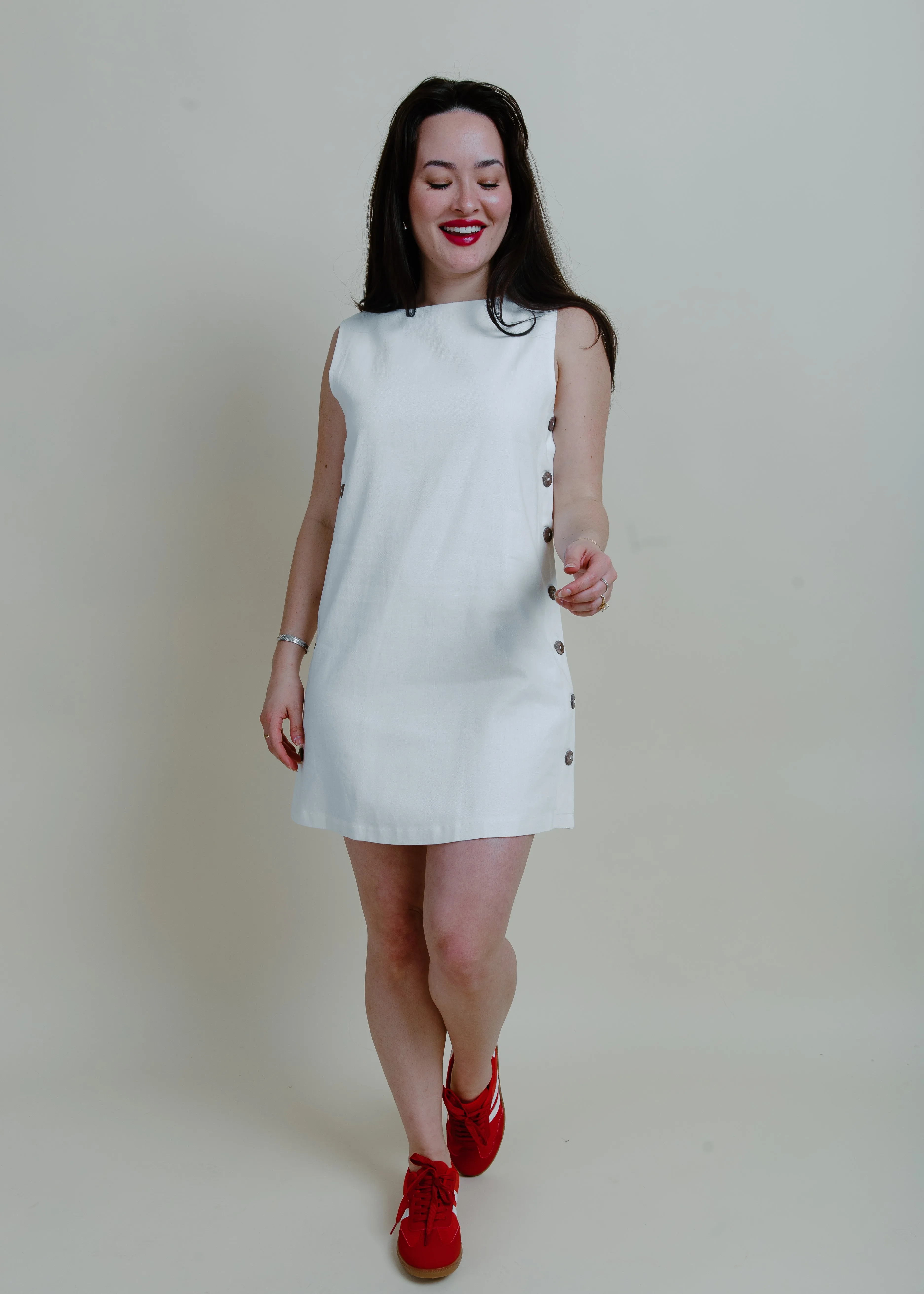 Annabella Mini Dress - White