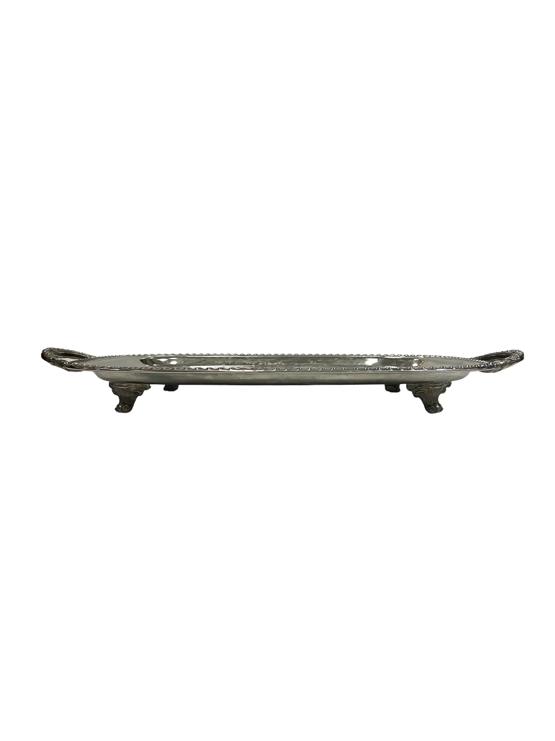 Antique Silver Serving Platter