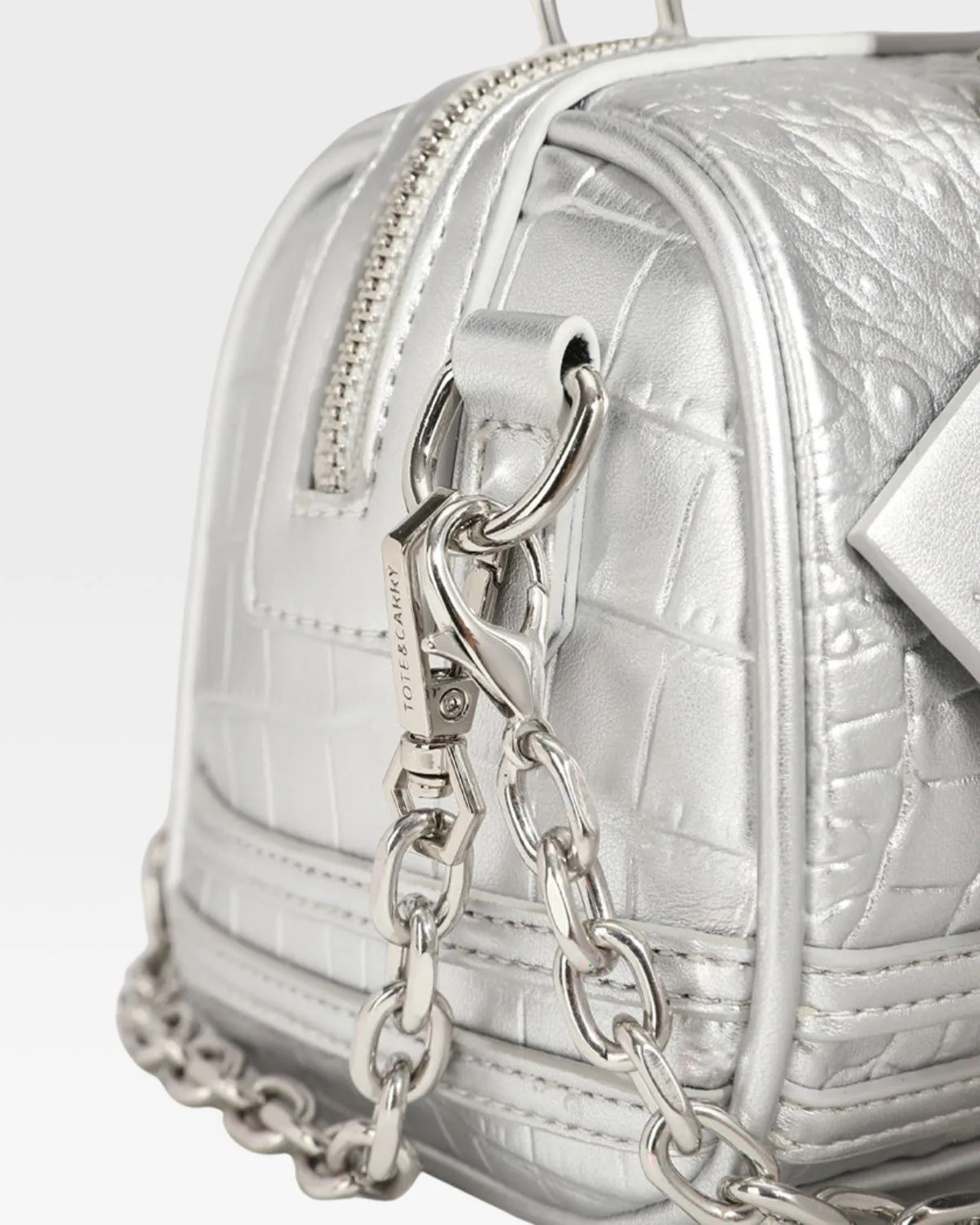 Apollo 2 Loaf Purse in Silver