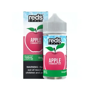 APPLE STRAWBERRY ICED - REDS APPLE BY 7 DAZE E-LIQUID