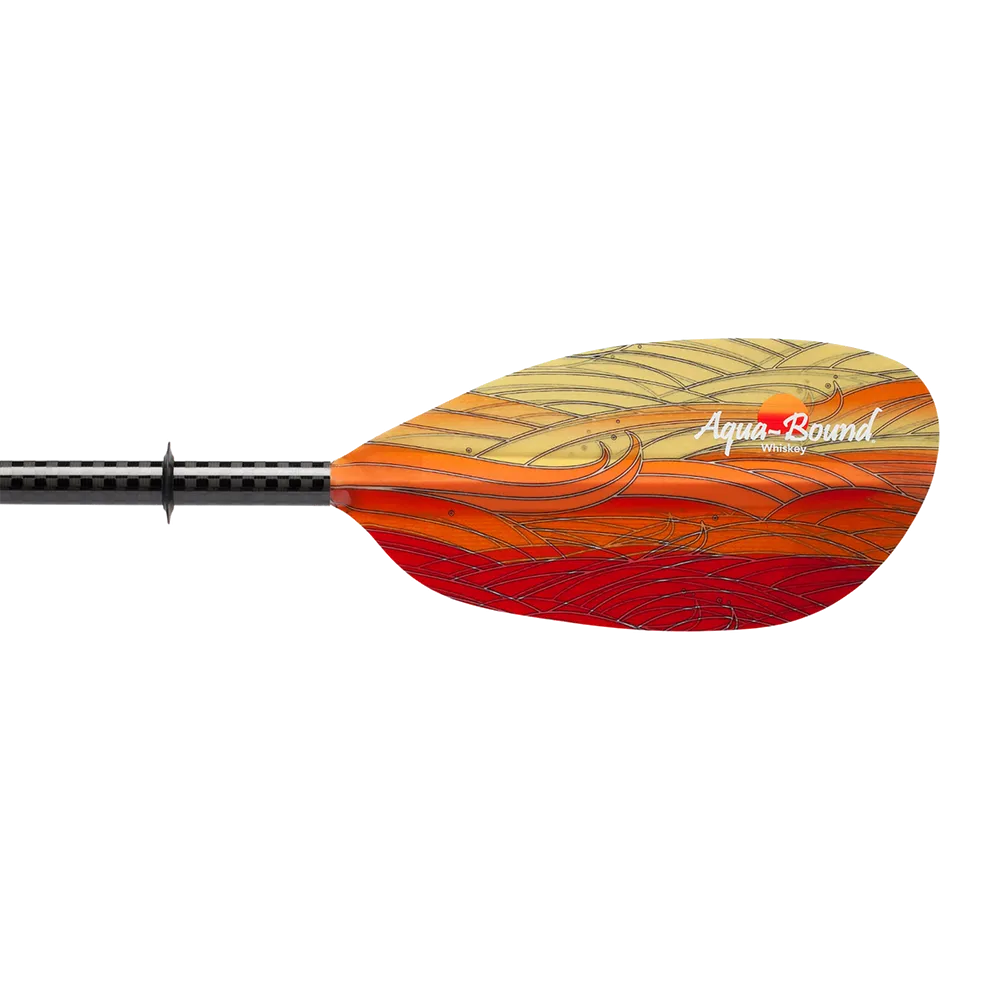Aqua-Bound Whiskey, Fibre Glass, 2-Piece Straight Shaft Paddle