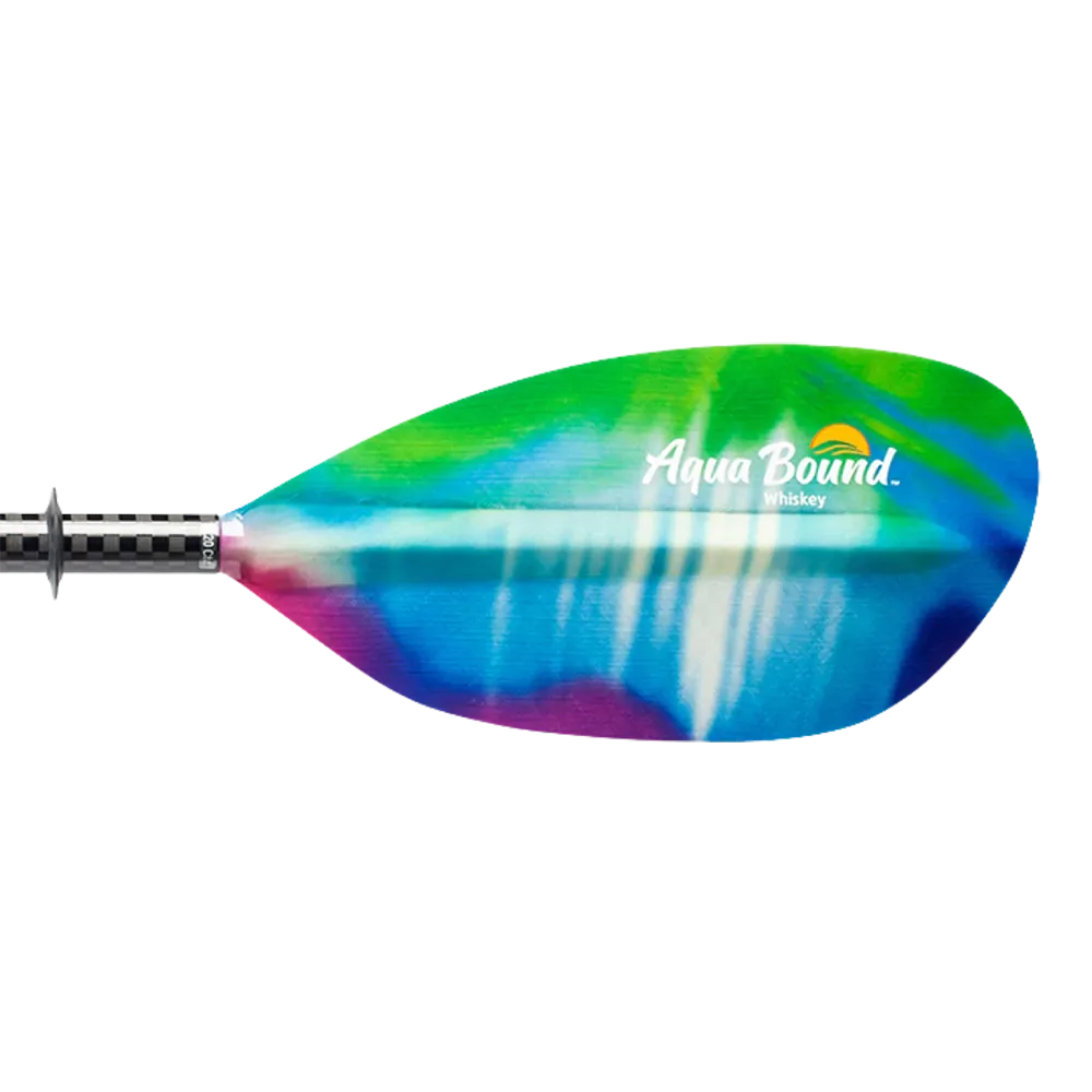 Aqua-Bound Whiskey, Fibre Glass, 2-Piece Straight Shaft Paddle
