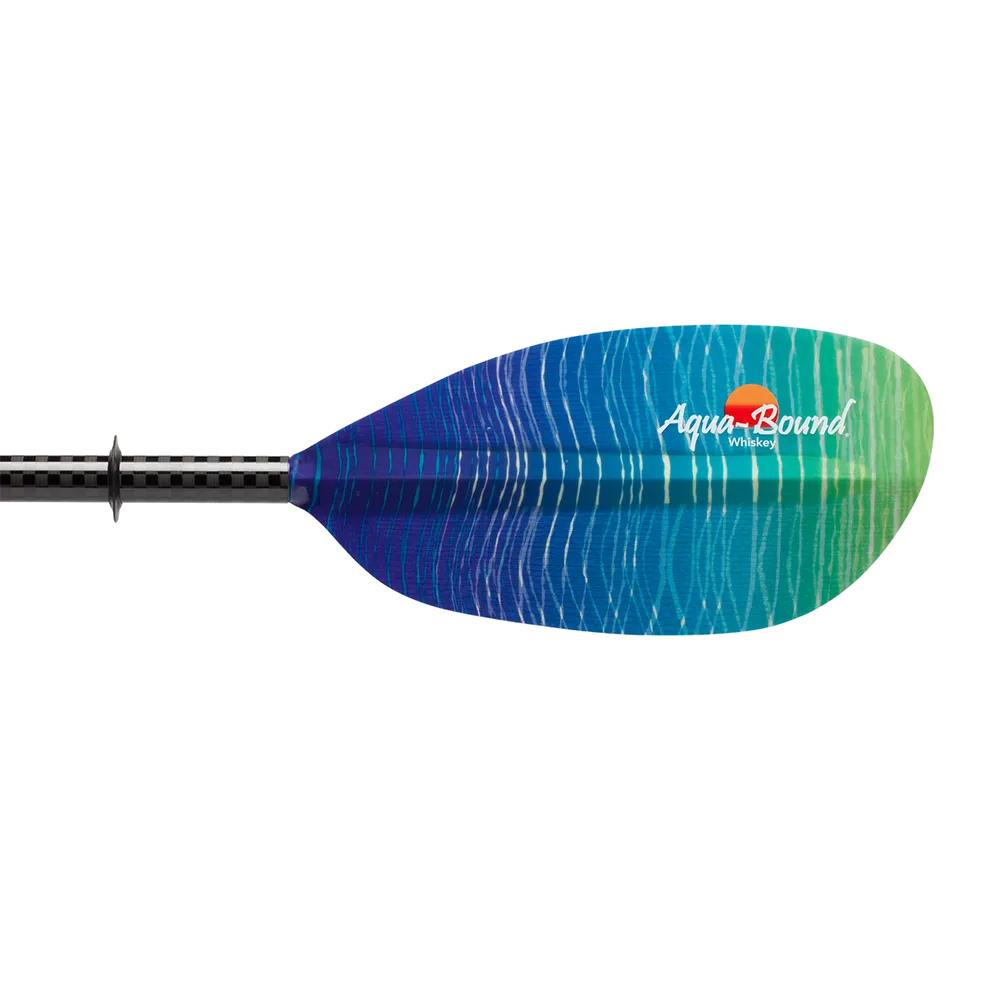 Aqua-Bound Whiskey, Fibre Glass, 2-Piece Straight Shaft Paddle