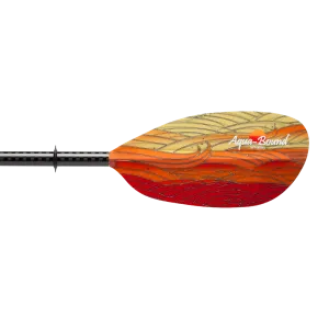 Aqua-Bound Whiskey, Fibre Glass, 2-Piece Straight Shaft Paddle