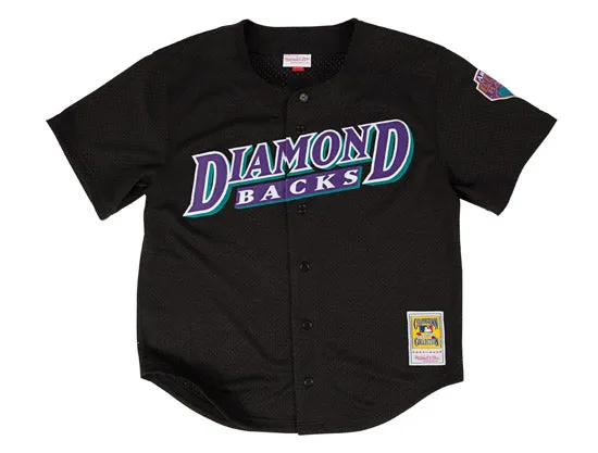 ARIZONA DIAMONDBACKS Authentic Mitchell & Ness 1999 Matt Williams # 9 Cooperstown Collection Throwback Mesh Batting Practice Jersey