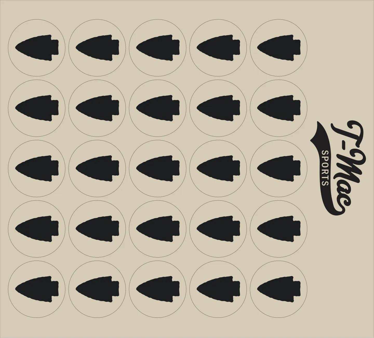 Arrowhead Mini Award Decals