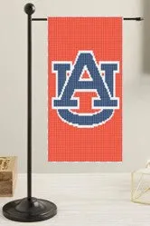 Auburn Mini Flag Canvas