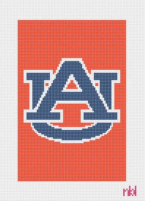 Auburn Mini Flag Canvas