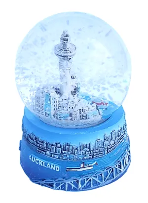 Auckland New Zealand Sky Tower Snow Globe