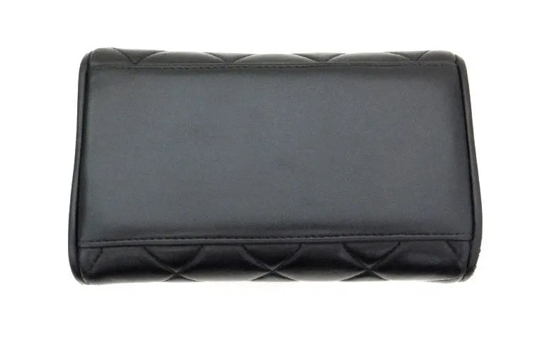 Authentic Chanel Vintage Black Mini 2.55 Flapover