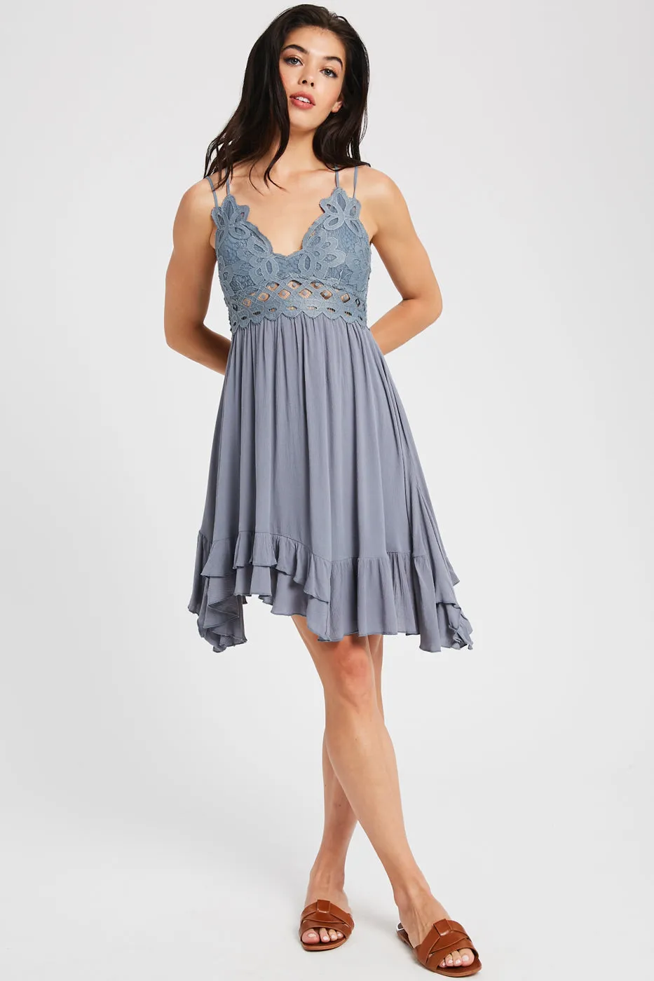 AXEL MINI DRESS BLUE
