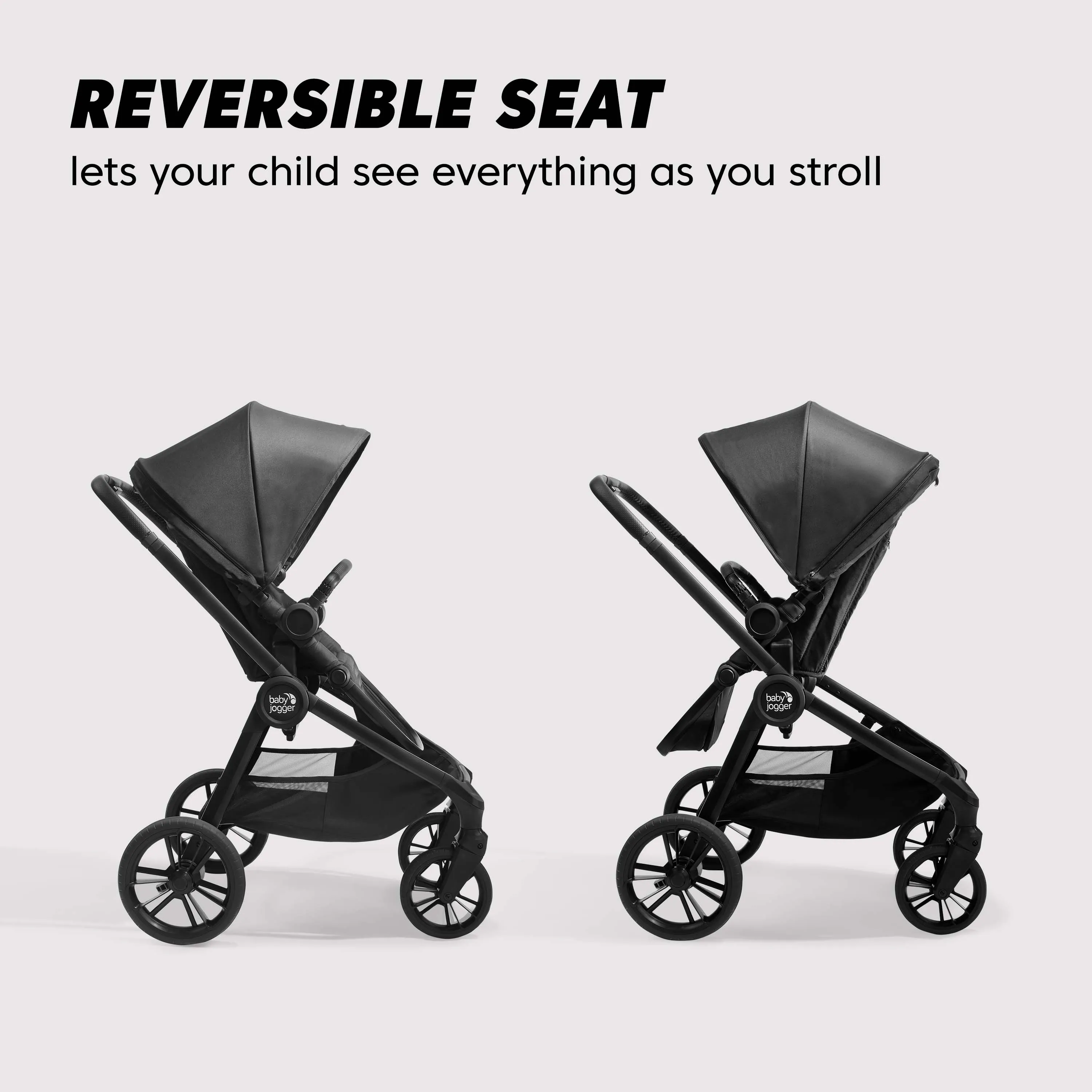 Baby Jogger City Sights Stroller Bundle - Rich Black