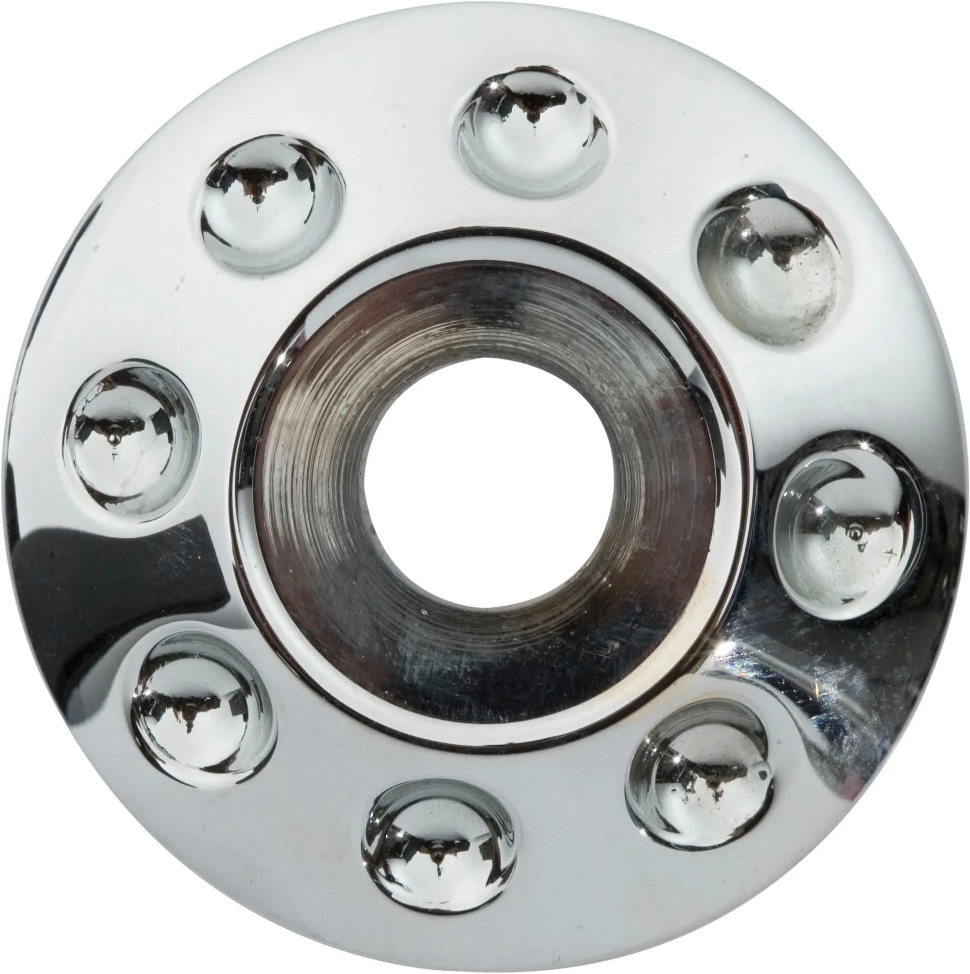 Bagger Nation YAXLE-07-DM-C Yaxle with Domino Caps - Chrome