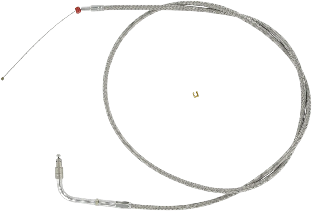 Barnett 102-30-30009-06 Stainless Clear-Coated Throttle Cable ( 6in.)