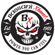 Bassani Manufacturing 11525A True Dual Down Under Headpipe with Heat Shield - Black