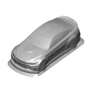 BDY-M4 1/10 Ultra Light-weight Touring Car Body - Volume tc 0.7mm