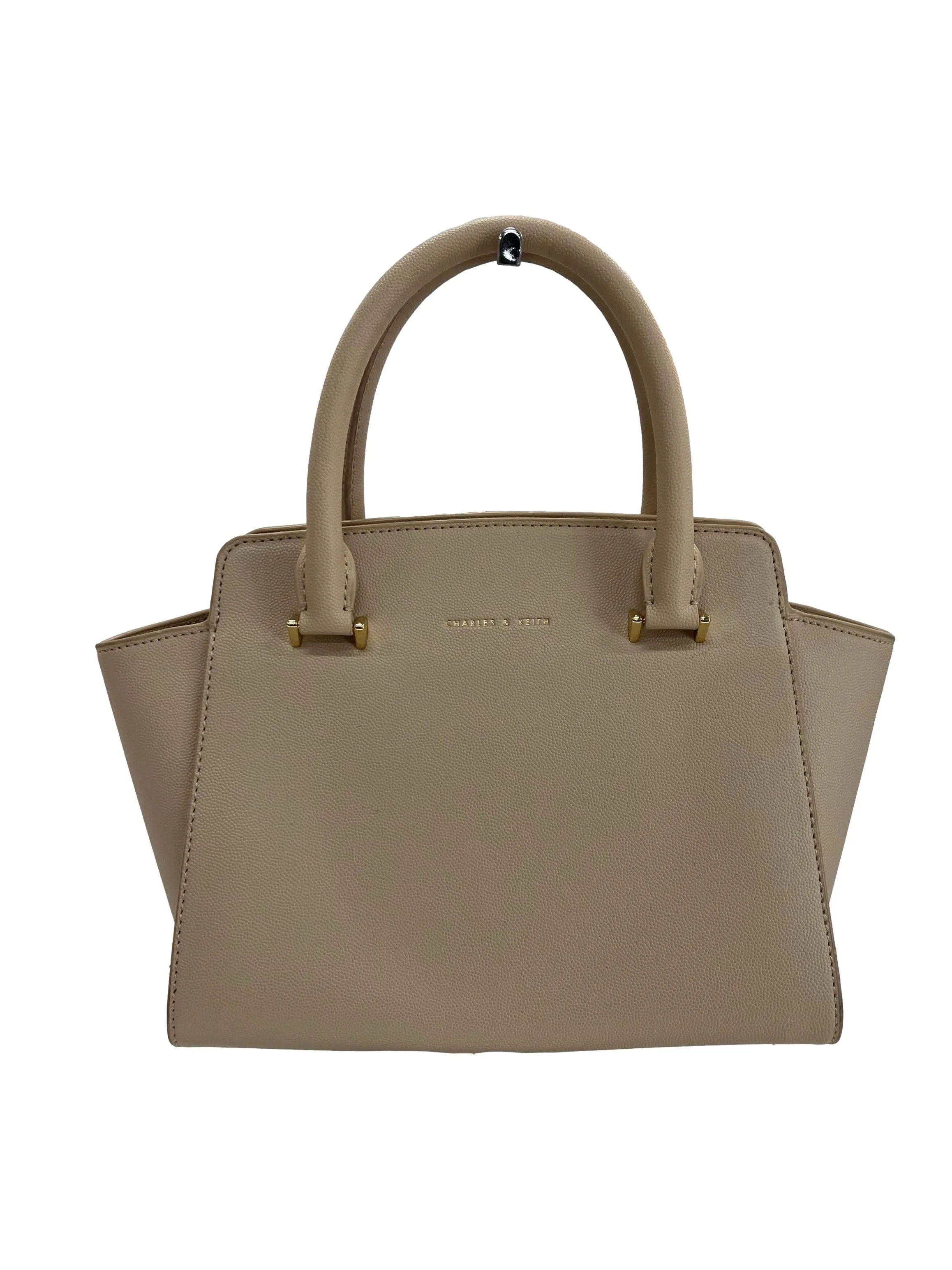 Beige Handbag