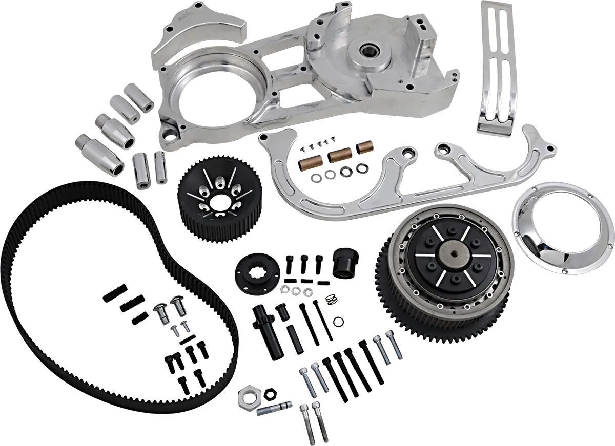 Belt Drives Ltd EVO-220-P 2in. Wide Open Belt Drives - Polished