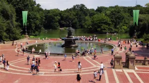 Bethesda Fountain in Central Park (WS)
