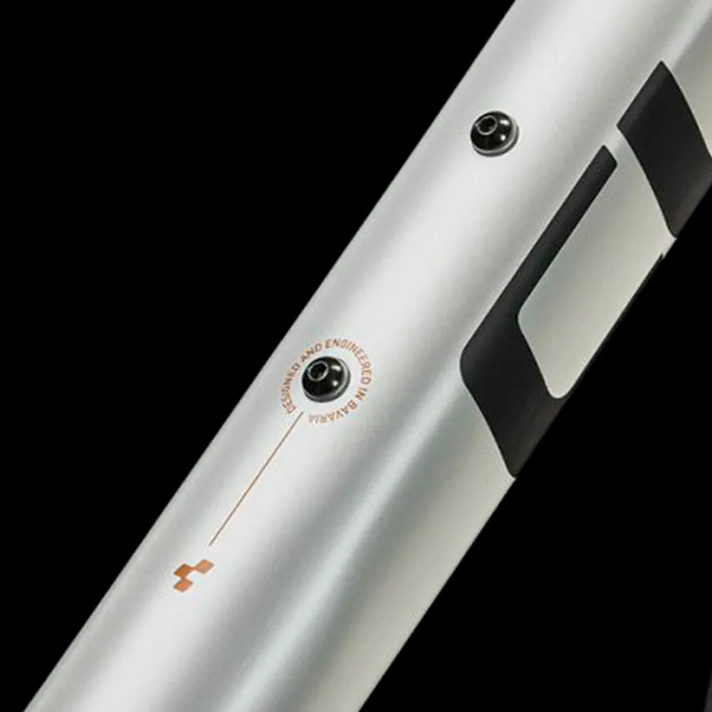 BICICLETA CUBE ATTAIN PRO SILVER'N'ORANGE