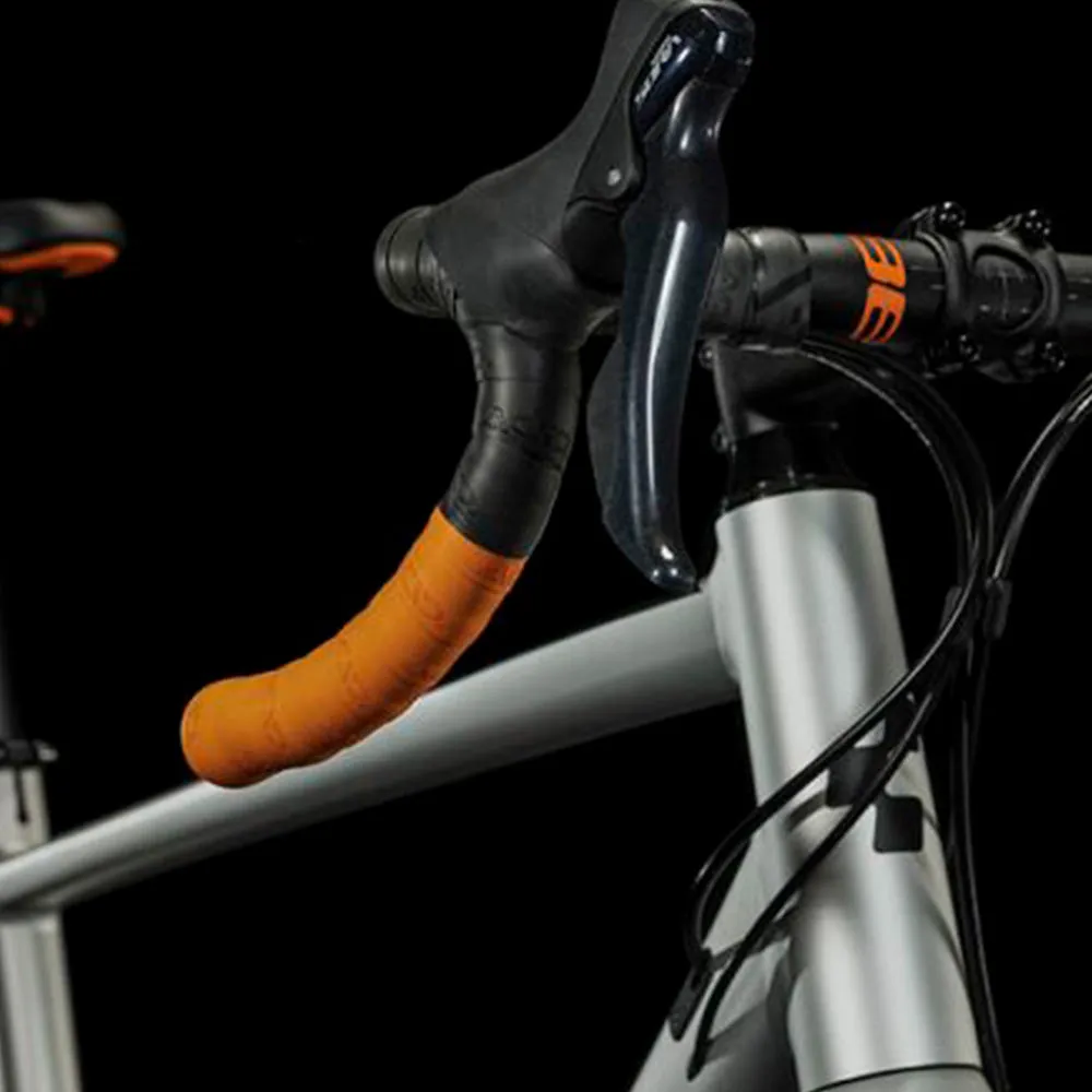 BICICLETA CUBE ATTAIN PRO SILVER'N'ORANGE
