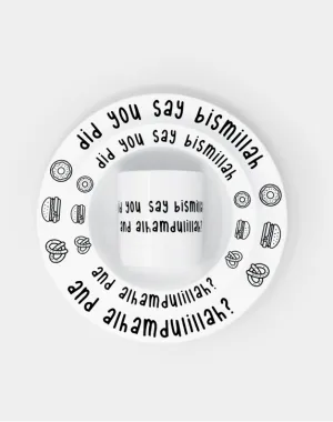 Bismillah Tableware Set