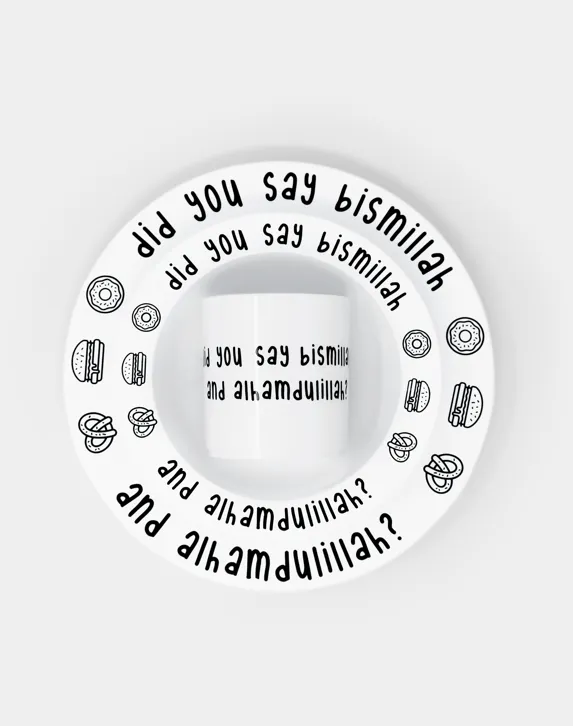 Bismillah Tableware Set