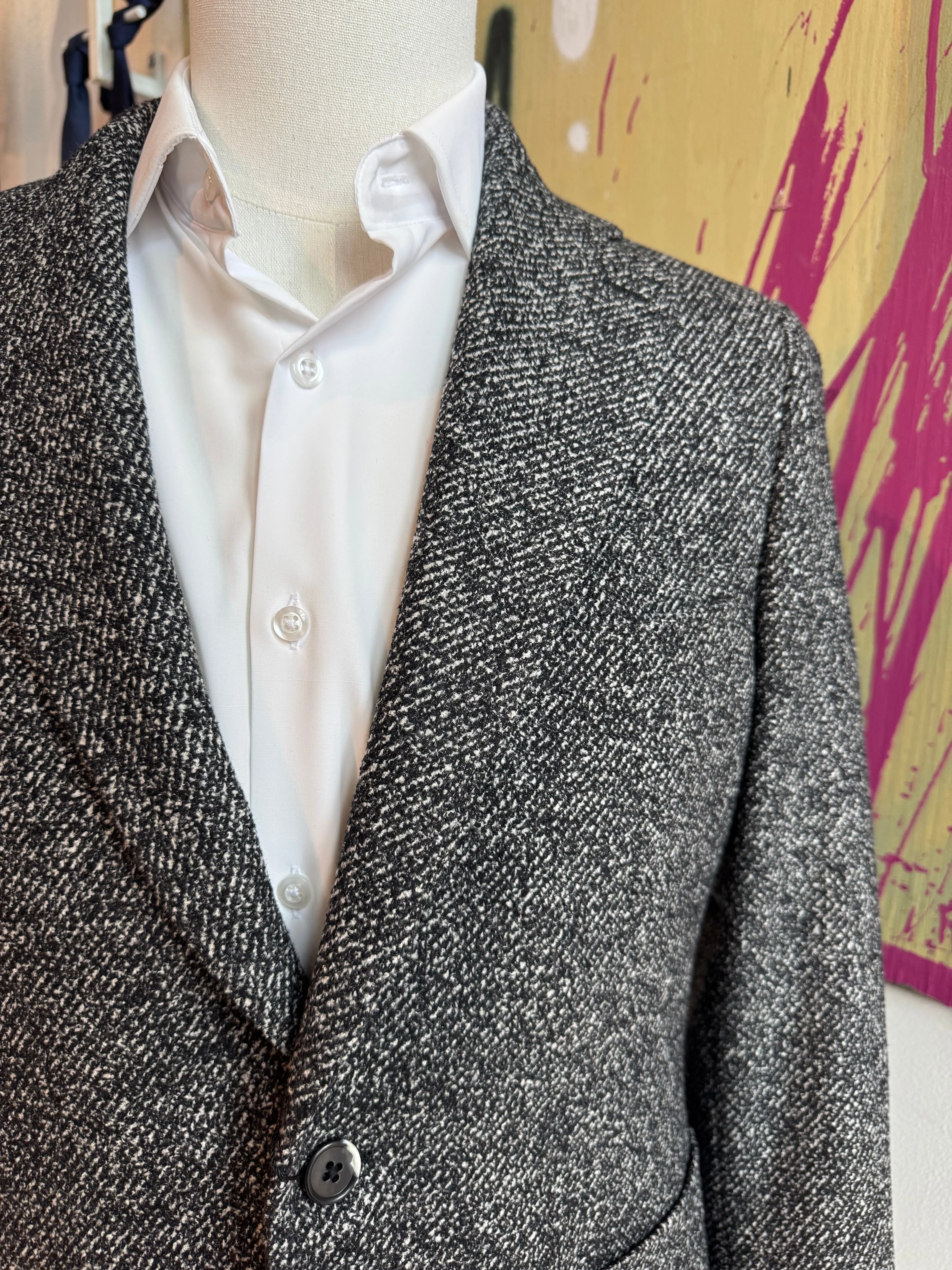 Black & White Birdseye Premium Blazer