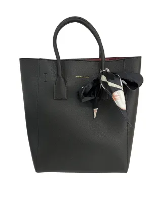 Black Scarf Tote Bag