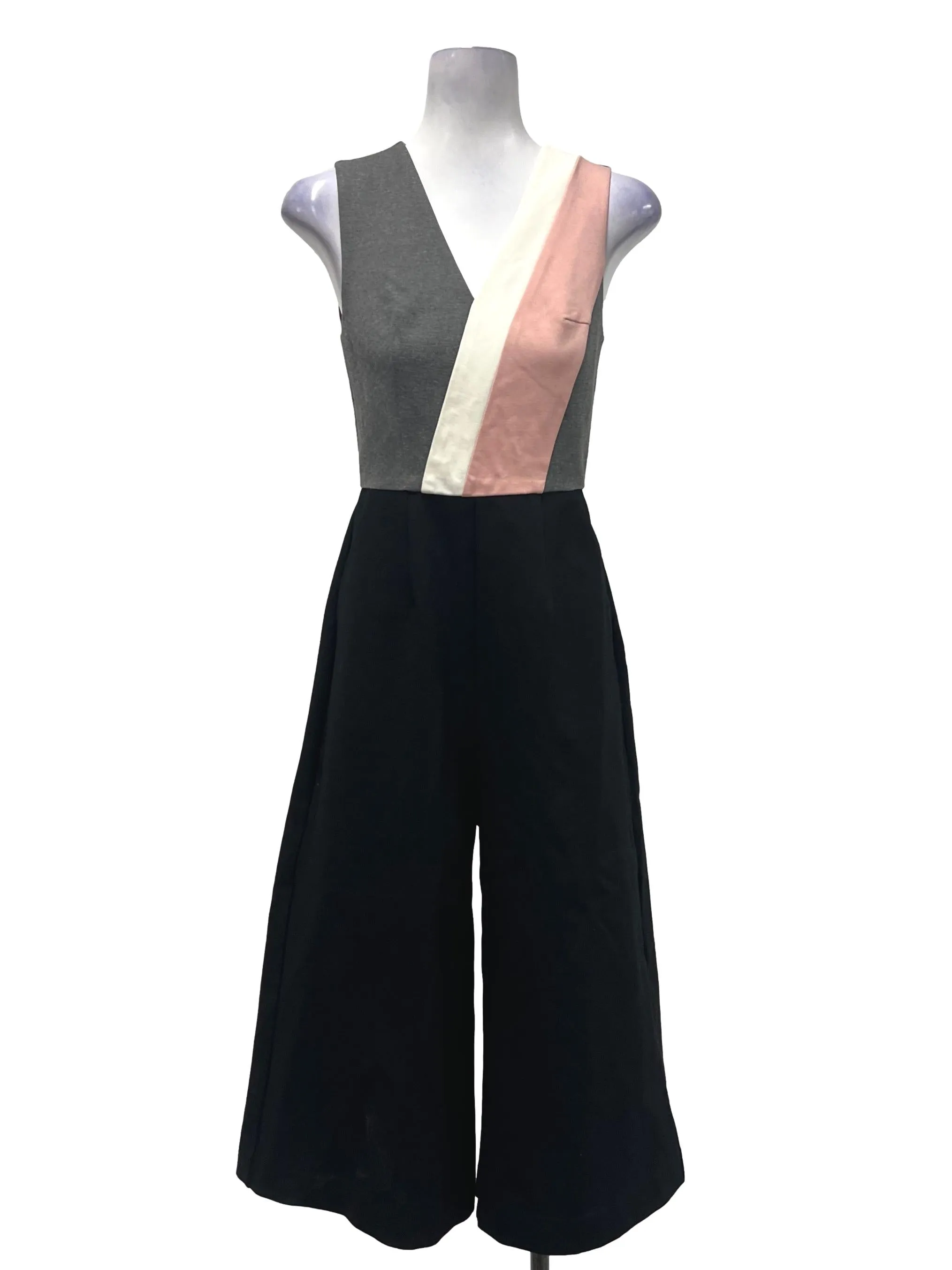 Black V Neck Jumper