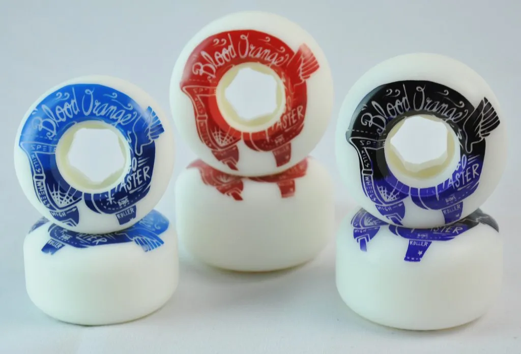 Blood Orange - 52mm/56mm/58mm Street Rounded 99A