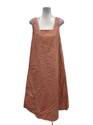 Blush Pink Square Neck Sleeveless Maxi Dress OSN